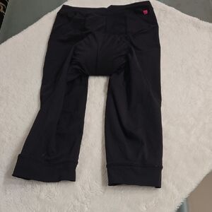 Men's Black Athletic Cycling Shorts